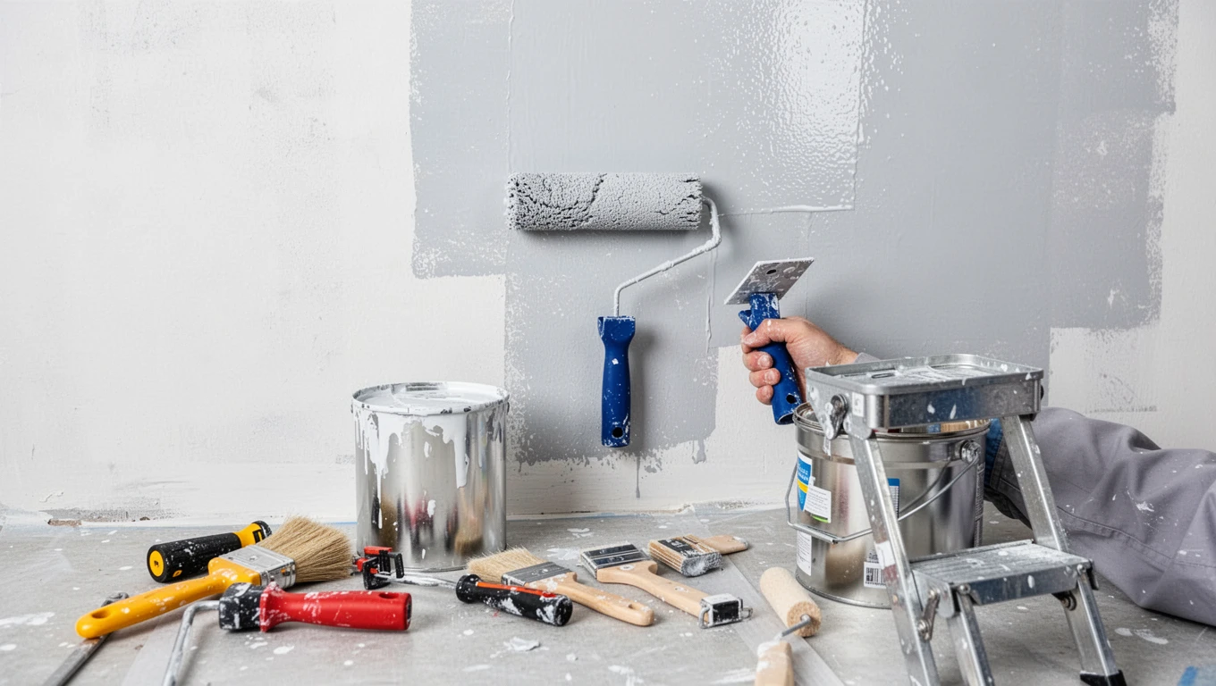 Wall Painting & Finishes (Matte/Gloss/Textured)