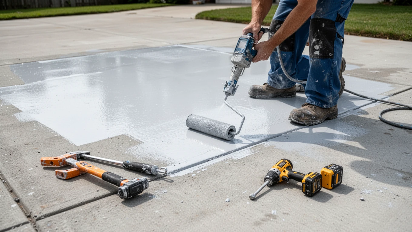 Concrete & Driveway Painting