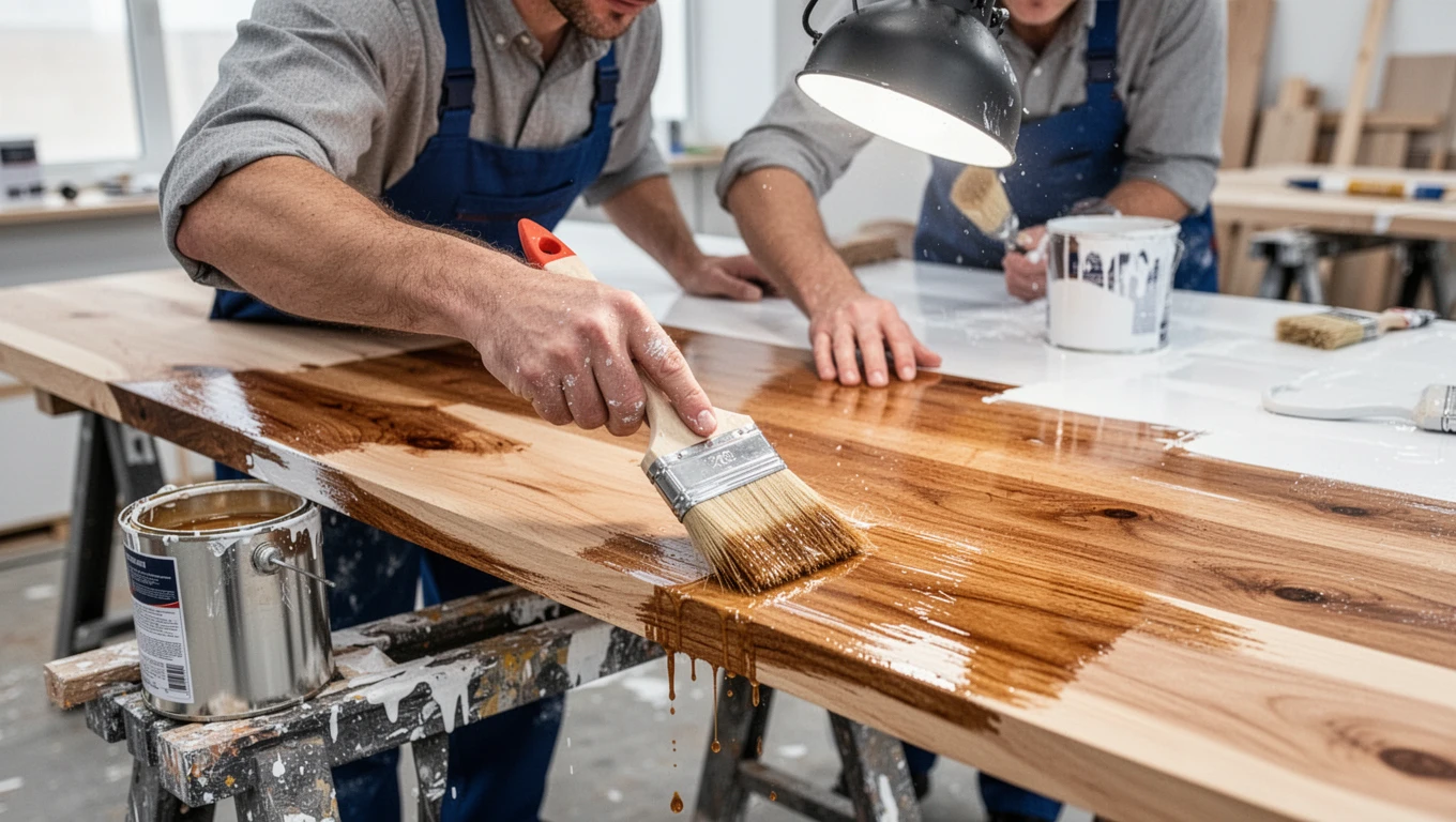 Wood Varnishing